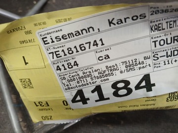 PŘÍVOD KLIMATIZACE VW T5 T6 7E1 7E1816741