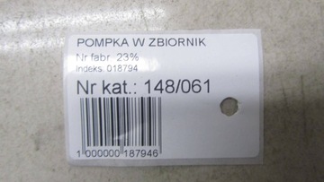 HONDA HR-V II 1.5 ČERPADLO PALIVA 17708-T7M-H01-M1 15-