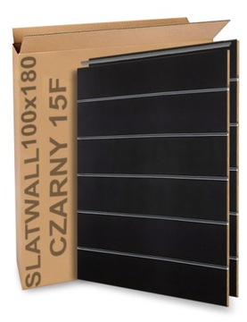 Стеновая панель Spacewall Решетчатая стеновая 100x180см 11 BUTTERS BLACK