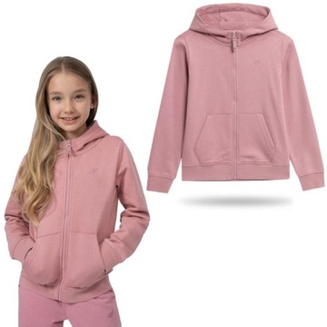 BLUZA DZIEWCZĘCA 4F DZIECIĘCA SPORTOWA DRESOWA