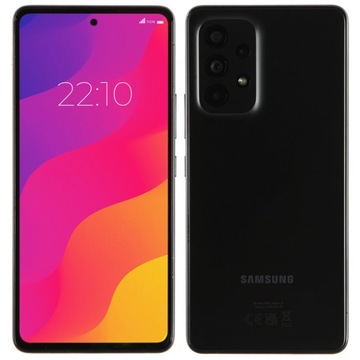 Oryginalny Smartfon Samsung Galaxy A53 8GB 128GB 5G NFC Super AMOLED Czarny