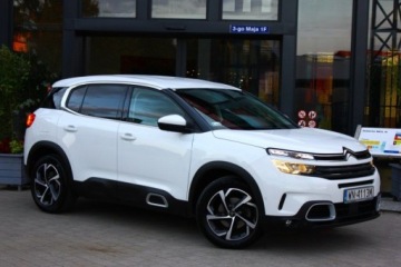 Citroen C5 Aircross I SUV 1.6 PureTech 181KM 2019 Citroen C5 Aircross 1.6 180KM Salon Polska ASO 56 TYS KM Bezwypadkowy Nowe, zdjęcie 5
