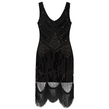 Gatsby Sequin платье 20 лет в канун XS.