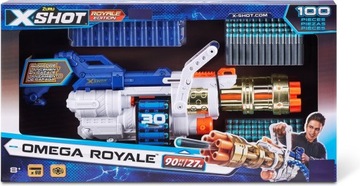 МИНИГАНТ с дротиками X-SHOT ROYAL OMEGA RIFLE И 96 ДРОТОС