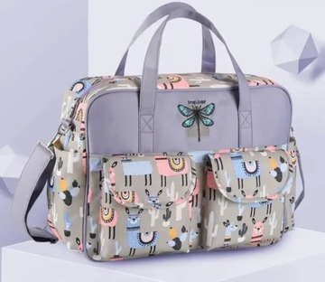 СУМКА-ОРГАНИЗАТОР ДЛЯ КОЛЯСКИ ДЛЯ МАМЫ, ПАПЫ, УЗОРЫ, ЦВЕТА, АЛЬПАКА 3в1