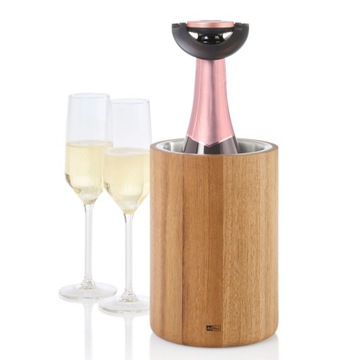 ШАМПАНСКИЙ ОХЛАДИТЕЛЬ для вина, дерево акации Vine AdHoc
