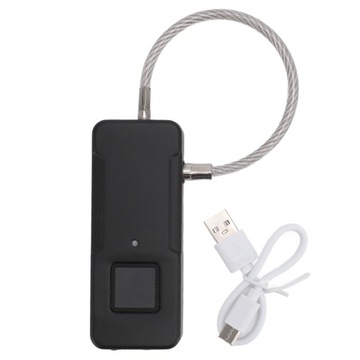 KŁÓDKA NA ODCISK PALCA INTELIGENTNE ŁADOWANIE USB KŁÓDKA