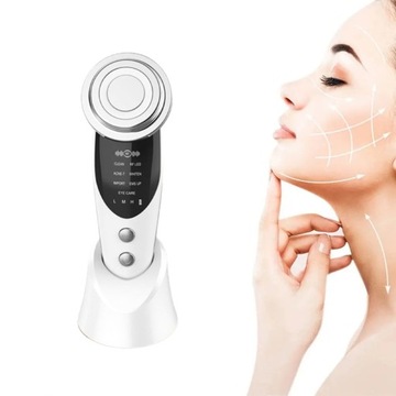 ОМОЛАЖИВАЮЩИЙ МАССАЖЕР ДЛЯ ЛИЦА 7В1 БЕЗИНГОЛЬНАЯ МЕЗОТЕРАПИЯ ЛИФТФИНГ-МАССАЖ