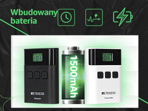 Retekess TT122 Wireless Audio Turist Guide, 2.4 GHz Przewodnika Audio, 150M