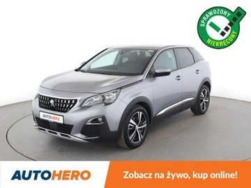 Peugeot 3008 II Crossover 1.2 PureTech 130KM 2018 Peugeot 3008 navi virtual cocpik półskóra