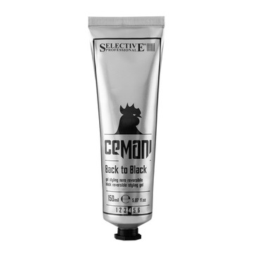 Selective Cemani Back to Black Żel maskujący siwe włosy 150ml + GRATIS