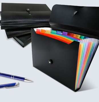Складная папка для документов с 13 отделениями, портфель