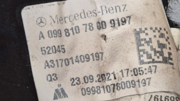 MERCEDES 205 213 222 POUZDRO ZRCÁTKO PRAVÁ + LED
