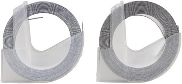 Этикетировочная машина, 2 рулона ленты, принцип тиснения, ручное управление.