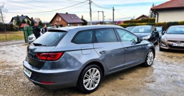 Seat Leon III ST Facelifting 1.4 EcoTSI 150KM 2018 Seat Leon BENZYNA AUTOMAT KAMERA skora alcantara 2x pdc serwis aso, zdjęcie 12