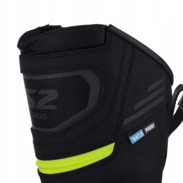 LS2 Мотоциклетные ботинки GBY Водонепроницаемая туристическая кожаная кожаная кожа