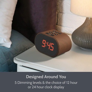 Цифровые радиочасы с USB и светодиодным дисплеем