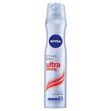 Nivea Haarspray Ultra Strong, lakier do włosów, 250 ml