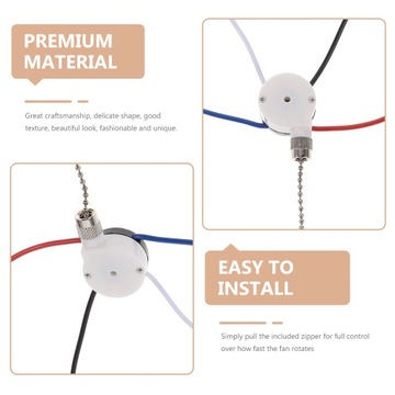 ЛЕГКИЙ ЭЛЕКТРИЧЕСКИЙ ПОТОЛОЧНЫЙ ВЕНТИЛЯТОР С ЦЕПЬЮ В КОМПЛЕКТЕ