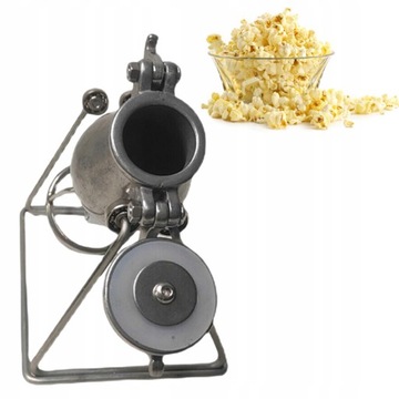 KORBA RĘCZNA MASZYNA DO POPCORNU STAL NIERDZEWNA