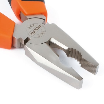 Пассатижи комбинированные, плоскогубцы универсальные, ручки двухкомпонентные Cr-V 200 мм Polax