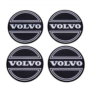 Emblematy 60 mm Volvo na kołpaki 6cm