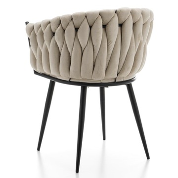 GLAMOUR LATINA SALON СТУЛ С ВЕЛЮРОВОЙ МЯГКОЙ ОБИВКОЙ