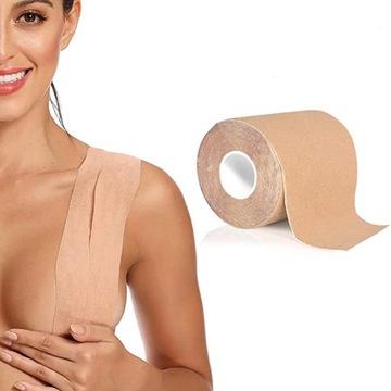 BOOB TAPE TAŚMA MODELUJĄCA BIUST PODNOSZĄCE DEKOLT