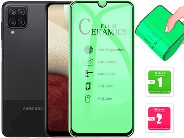 SZKŁO HYBRYDOWE 5D OCHRONNE PEŁNE ELASTYCZNE SZYBKA DO SAMSUNG A12 / M12