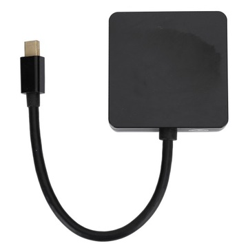 Адаптер HDMI Mini DP-DP DVI 3-в-1, кабель 1080P