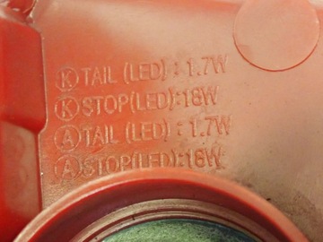 HYUNDAI VELOSTER I 11-18 SVĚTLO ZADNÍ PRAVÁ LED EVROPA ORIGINÁLNÍ