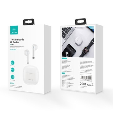 БЕСПРОВОДНЫЕ НАУШНИКИ-ВКЛАДЫШИ USAMS IA04 BLUETOOTH SPORTS POWERBANK