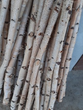 Палочки, украшения из веток березы, длина 100 см, 1 шт.