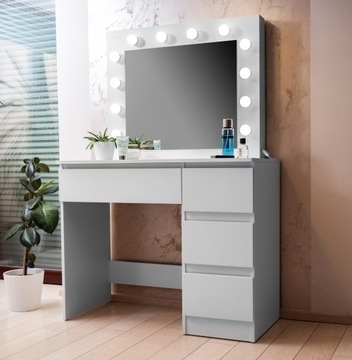 ТРУБНОЙ СТОЛИК КОСМЕТИЧЕСКИЙ ПОДСВЕТКА ЗЕРКАЛА 12 светодиодов