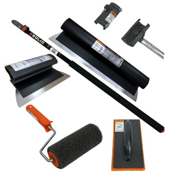 SOLID NÓŻ 65cm + 25cm KIJ TELESKOPOWY WAŁEK PACA.