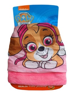 KOMIN PSI PATROL SZALIK CHUSTA OCIEPLANY SKYE RÓŻ