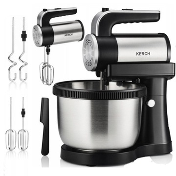 Кухонный комбайн Kerch Simple 800 Вт серебристый/серый
