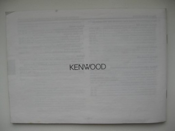 Руководство пользователя радиоприемника KENWOOD KDC PL