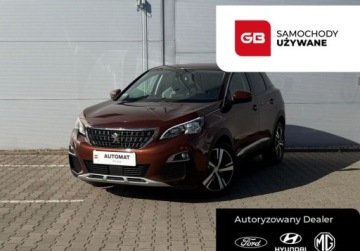 Peugeot 3008 II Crossover 1.2 PureTech 130KM 2017 Peugeot 3008 1.2 PureTech 130KM Allure SS AT Salon PL 1.2 Benzyna 130KM