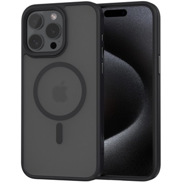 ЧЕХОЛ ДЛЯ IPHONE 15 PRO MAX HYBRID MAG CASE МАГНИТНЫЙ МАТОВЫЙ ДЛЯ MAGSAFE