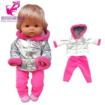35 Cm laleczka bobas różowe ubrania spodnie Fit 38cm lalka Nenuco Ropa Y Su