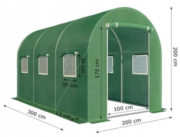 САДОВЫЙ ТУННЕЛЬ из ФОЛЬГИ БОЛЬШОЙ Садовая теплица для ОВОЩЕЙ ПАЛАТКА ИЗ ФОЛЬГИ