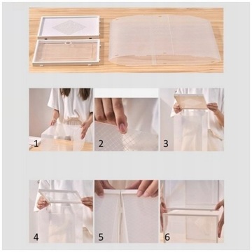 POJEMNIK ORGANIZER PUDEŁKO MOCNE NA BUTY DO PRZECHOWYWANIA Z KLAPĄ STOSY