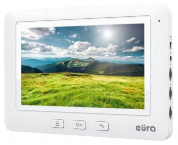 ВИДЕОДОМОФОН EURA VDP-80C5 2-семейный, белый