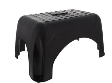 TABORET Stołek Czarny nośność 150 kg