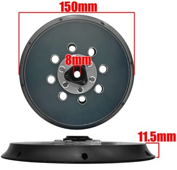 ДИСКОВАЯ ПЛИТА ДИСК С ЛИПУЧКОЙ ДЛЯ КАЧЕСТВЕННОЙ ШЛИФОВАЛЬНОЙ МАШИНЫ BJC MIRKA YATO 150 мм