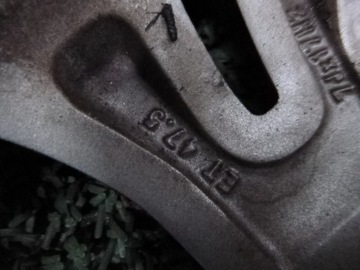 FORD FIESTA MK7 ALU DISK KOLO 17'' 4X108 ET47,5 7J