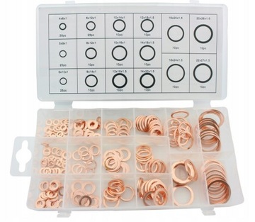 ШАЙБЫ МЕДНЫЕ 220 шт.