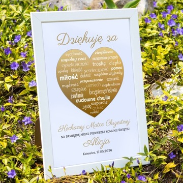 Спасибо СВЯТОЕ ПРИЧАСТЬЕ ДЛЯ БОЖЬИХ 3D РАМКА БАБУШКА И ДЕДА ПОДАРОЧНАЯ картина