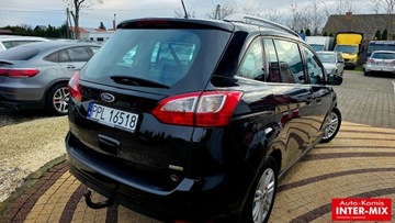 Ford C-MAX II Minivan 1.0 EcoBoost 125KM 2014 Ford Grand C-MAX Zarejestrowany Okazja Super wypopsazenie Benzyna 125KM, zdjęcie 3